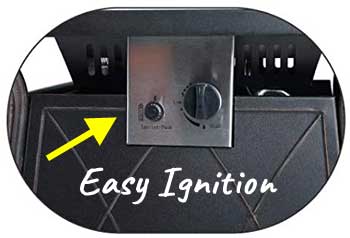 Easy Instant Fire Ignition Buttons on Fire Table