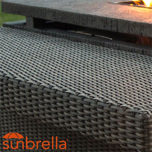 Marietta Fire Pit Table Surface Close-Up