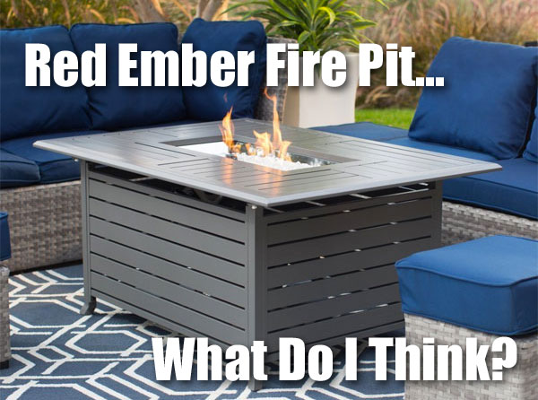 Red Ember Longmont Fire Pit Table