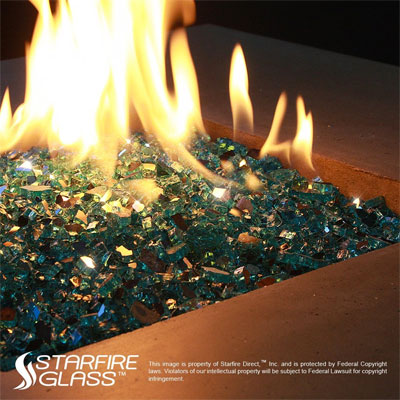 Starfire Fire Glass VS Lava Rock for Fire Pits