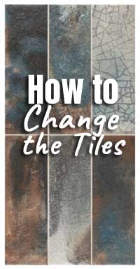 How to Change the Tabletop Tiles on the Fire Pit - Easy and Afforable!