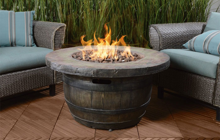 Vineyard Fire Pit Table